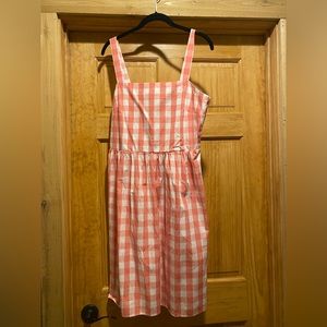 JCrew gingham dress